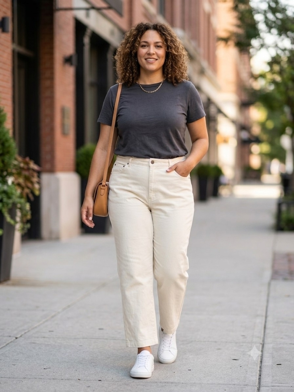 Future Collective Reese Blutstein High Rise Cream Jeans Size 16 NWT